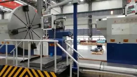 Máquina de torno de giro de moagem CNC horizontal profissional para tubo de perfuração de óleo (CG61100)