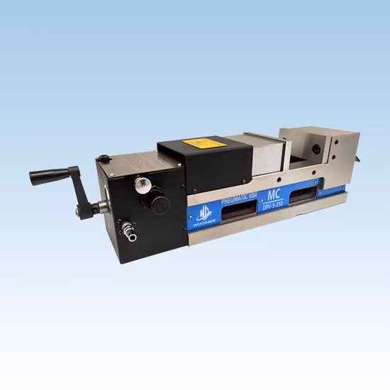 Máquina fresadora CNC automática pneumática concêntrica ferramenta de fixação de torno de bancada