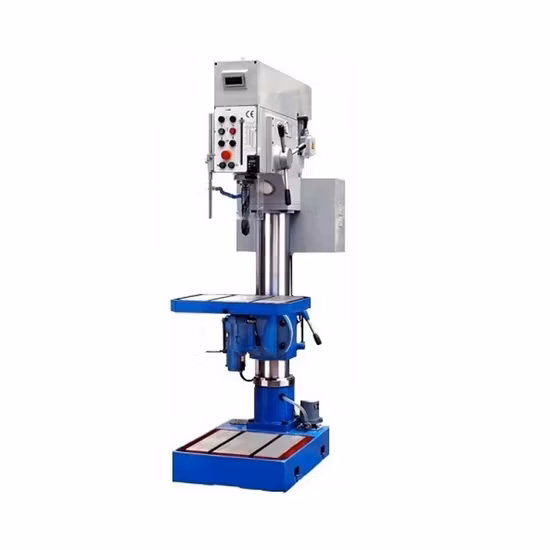 Furadeira de bancada industrial vertical de alta precisão de 25 mm/máquina de perfuração/rosqueamento)